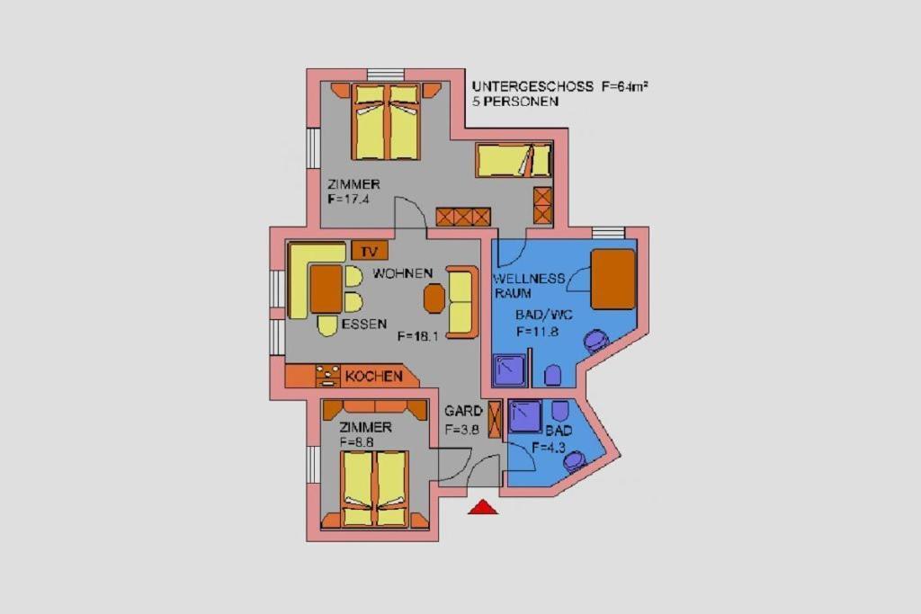 Appartement Dertnig Flachau Buitenkant foto